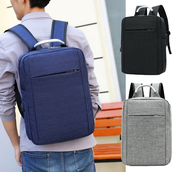 Canvas backpack,Grey