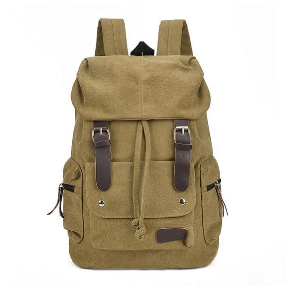 Canvas backpack,Army Green