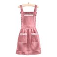 thumbnail image 1 of Canvas smock adult cute halter apron, 1 of 5