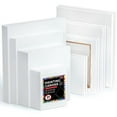 thumbnail image 1 of Canvases for Painting, Shuttle Art 34 Pack Multi Sizes Stretched Canvas and Canvas Panels, 5x7", 8x10", 9x12", 11x14", 100% Cotton Primed Canvas Boards for Painting, Blank Canvas for Acrylic Oil Paint, 1 of 7