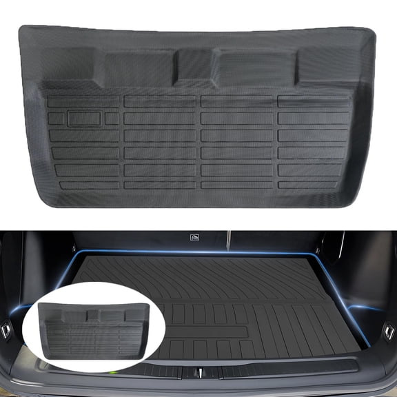 Canvcle Cargo Liner Trunk Mat for Honda Odyssey 2018-2021 Accessories All Weather Trunk Floor Mat for Odyssey Behind 3rd Row