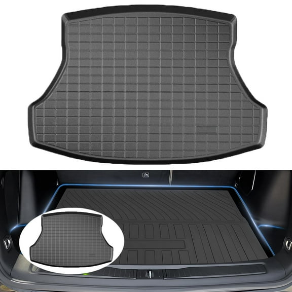 Canvcle Cargo Liner for Honda Civic 2012-2015 All Weather Trunk Liner Odorless High Side 3D Anti-Slip Trunk Floor Mat