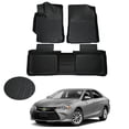 thumbnail image 1 of Canvcle Custom Fit for Floor Mats Toyota Camry 2015 2016 2017 Accessories All Weather Floor Liners Front & 2nd Row TPE Waterproof Fit for Hybrid and Non-Hybrid Models, 1 of 7