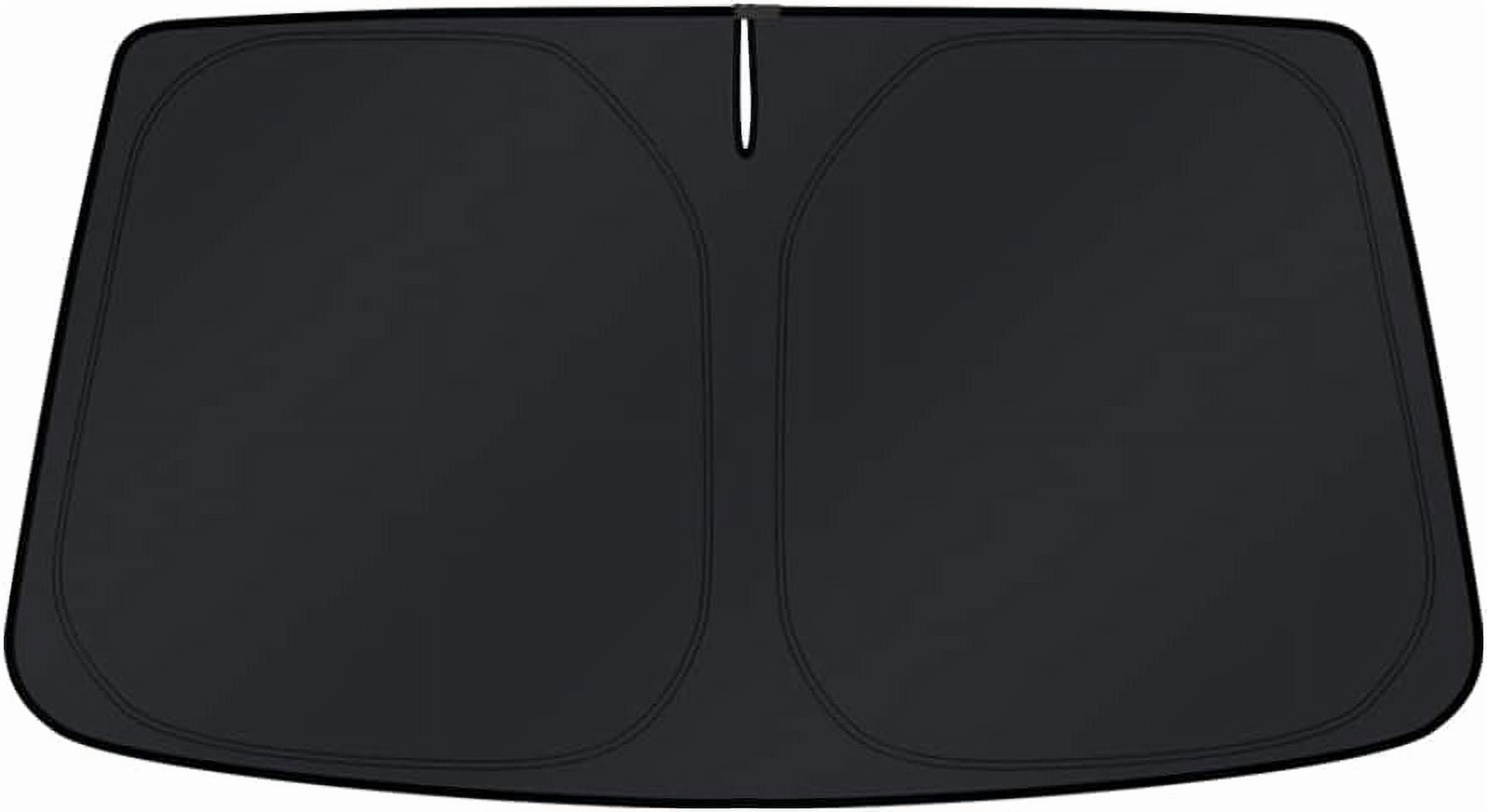 Canvcle Custom Fit Windshield Sun Shade for 2015-2020 Ford F150 Accessories (Lariat, Raptor, King Ranch) Pickup Truck Window Shade Foldable Sun Visor Protector Blocks UV Rays