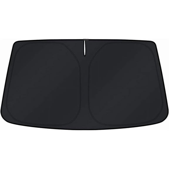 Canvcle Custom Fit Windshield Sun Shade for 2015-2020 Ford F150 Accessories (Lariat, Raptor, King Ranch) Pickup Truck Window Shade Foldable Sun Visor Protector Blocks UV Rays