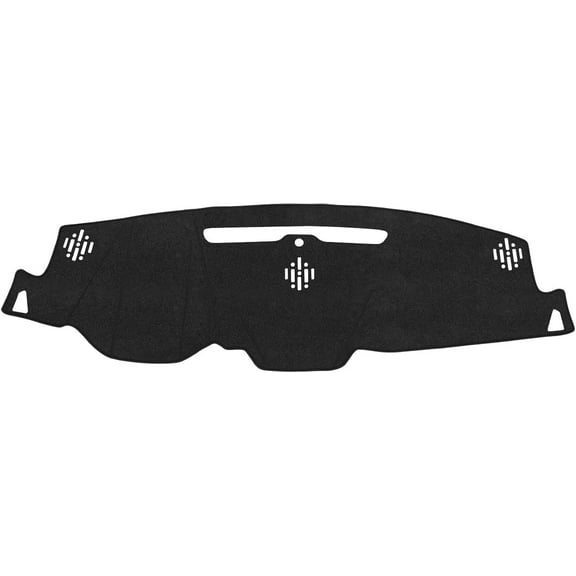 Canvcle Dashboard Cover Custom Fit for Chevy Chevrolet Tahoe/Suburban/GMC Yukon 2015-2019 2020 Accessories Nonslip Dash Board Carpet (Black Ployester)