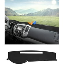 Canvcle Dashboard Cover Mat for 2005-2015 Toyota Tacoma Pickup Accessories Dash Cover Flannel Dash Mat Sunshade Glare UV Rays Protector