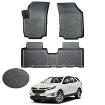 Canvcle Floor Mats Custom Fit for GMC Terrain 2018-2024 Chevrolet/Chevy Equinox 5 Seats Accessories All Weather Protection TPE 2 Rows Floor Liners Set Non-Slip