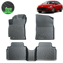 Canvcle Floor Mats Fit for 2021-2025 2026 Hyundai Elantra & Elantra N (Not fit Hybrid) All Weather Floor Lines for Elantra Accessories Heavy Duty