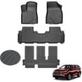 thumbnail image 1 of Canvcle Floor Mats Fit for Toyota Highlander 7 Seats 2014-2019, 3 Row Full Set, All Weather Floor Mat Heavy Duty Carpet Protection, 1 of 6
