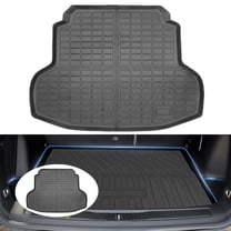 Canvcle Trunk Mat for Honda Civic Sedan 2016-2019 All Weather Heavy-Duty TPO Rear Cargo Liner (Not Fit for 2-Doors Models/Hatchback)