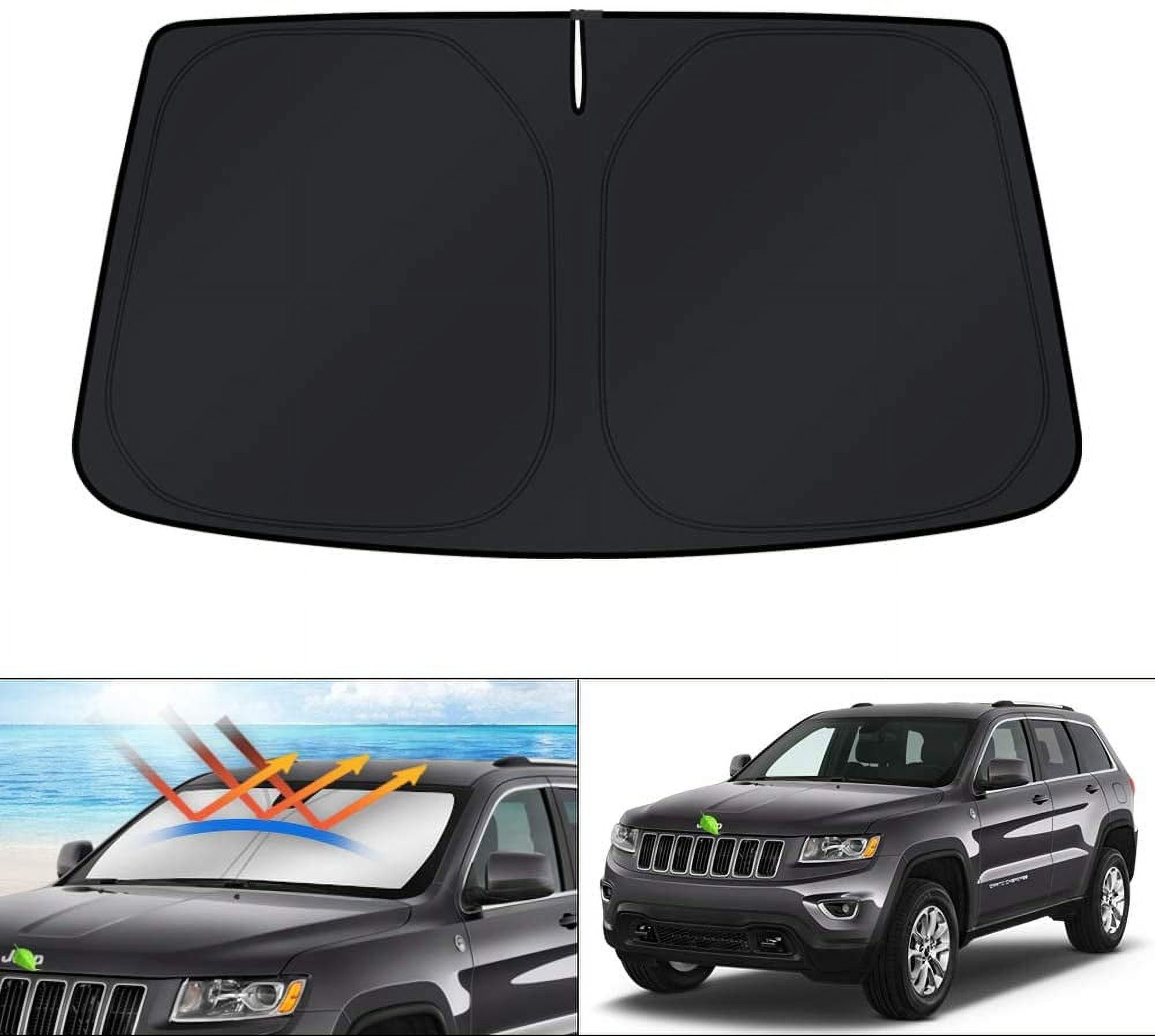 Canvcle Windshield Sun Shade For 2011-2026 Jeep Grand Cherokee/Jeep - View #2