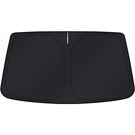 Canvcle Windshield Sun Shade for 2020-2025 Ford Explorer Accessories, Custom Fit Car Front Sunshade Foldable Window Sun Visor Protector Blocks UV Rays Keep Your Car Cooler