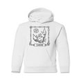 thumbnail image 1 of Canver Animal Hoodie Juniors | | Size White (Hoodie),L (Youth),Juniors, 1 of 4