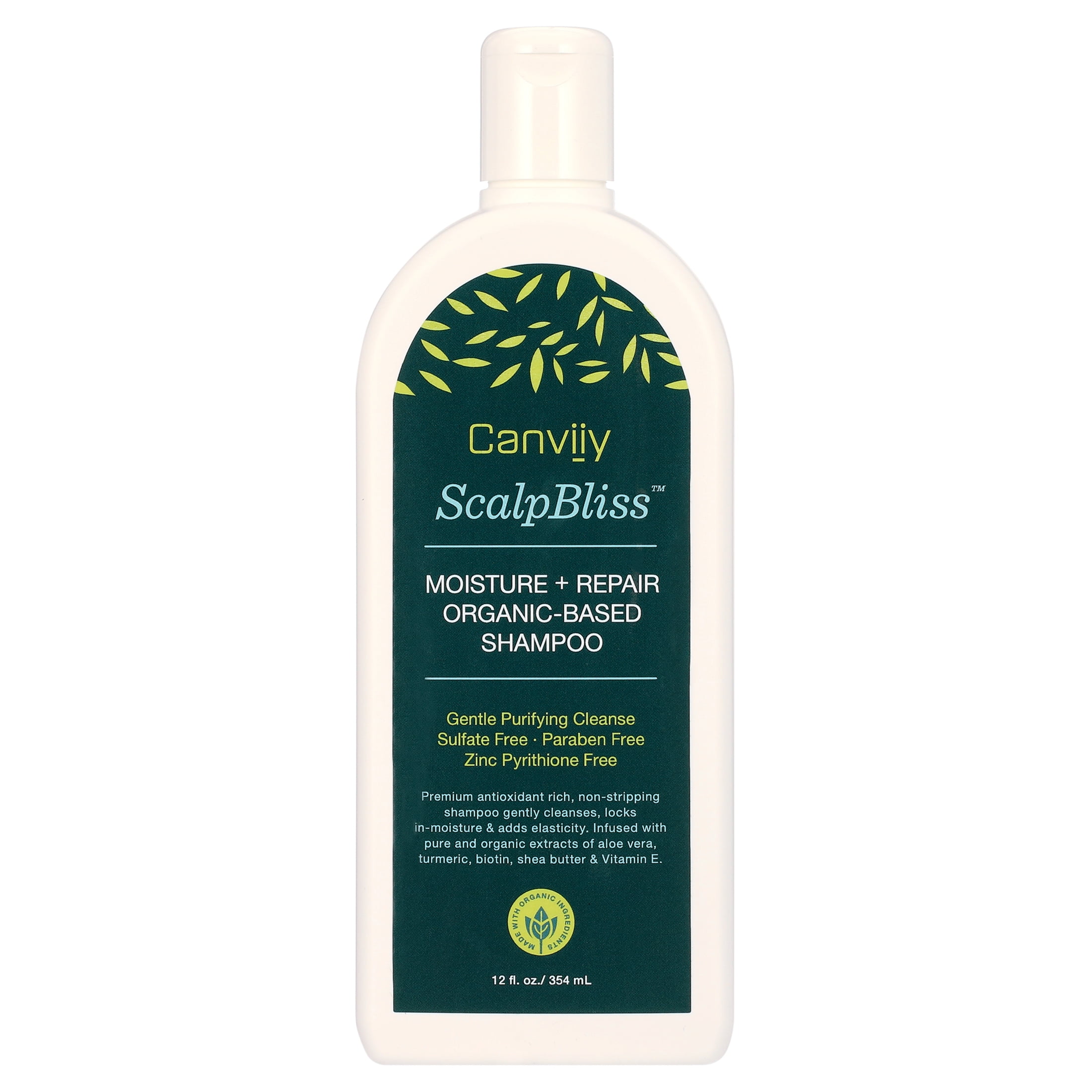 Canviiy ScalpBliss Moisture + Repair Organic-Based Daily Shampoo