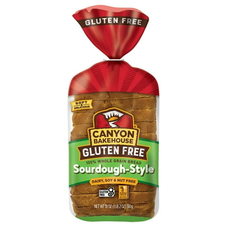 Canyon Bakehouse Bread Gluten Free Sourdough-Style Loaf, 18 oz