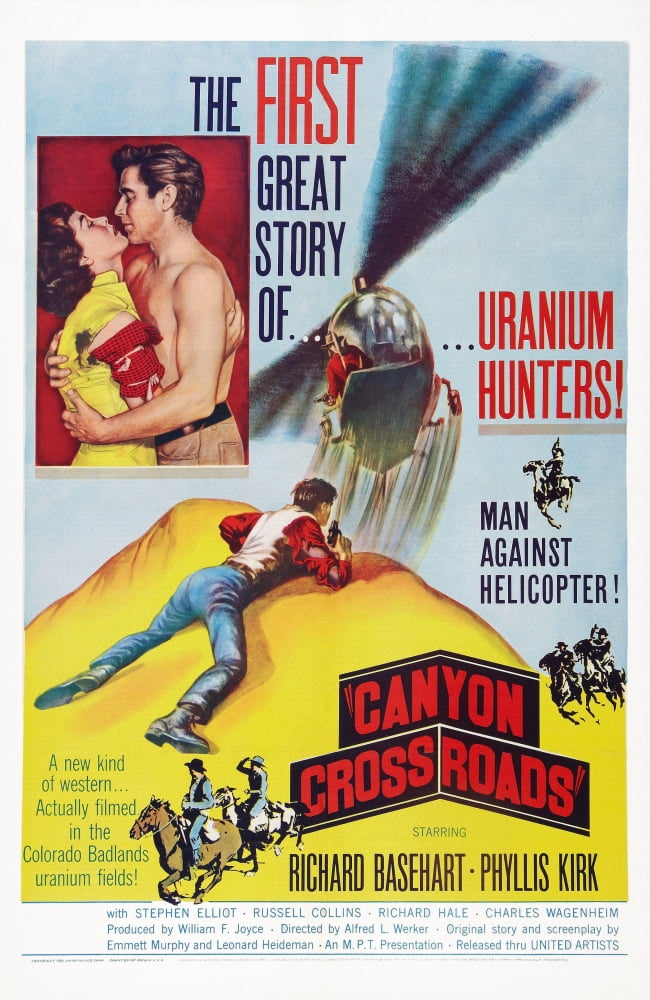 Canyon Crossroads U Canvas Art - (24 x 36)