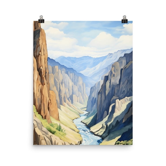 Canyon Del Colca Print, Peru Wall Art, South America Print, Andean Landscape Decor, Arequipa Nature Artwork, Travel Gift Home Decor #255, Unframed Poster Size 8x12