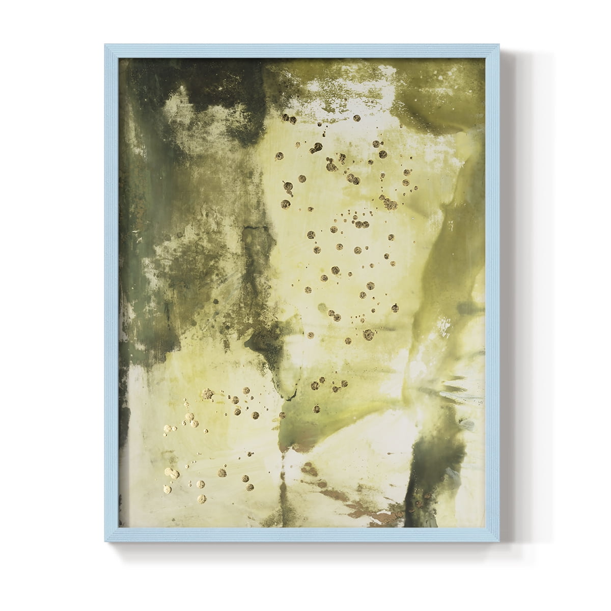 Canyon Diptych II Framed Print in Blue Solid Wood Framed Print No Nail Hanging