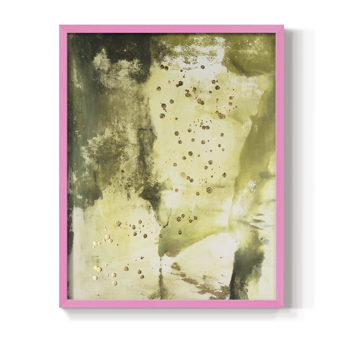 Canyon Diptych II Framed Print in Pink Solid Wood Framed Print No Nail Hanging