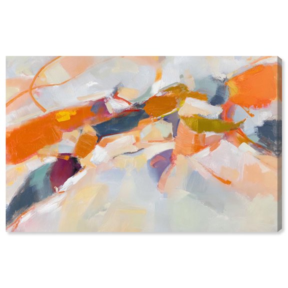 Canyon Fire I Canvas Print Abstract Wall Art by Art Remedy, Gallery Wrapped, 36 x 24