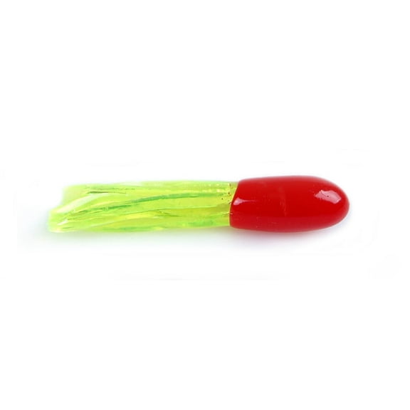 Canyon Jigs Mini Jig Replacement Skirts- 1" Red Chartreuse