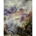 thumbnail image 1 of Canyon Mists: Zoroaster Peak Grand Canyon Thomas Moran Poster Print, 1 of 4