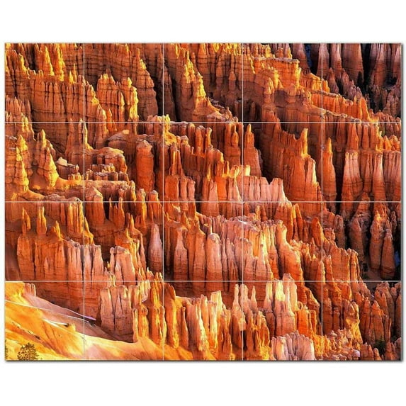 Canyon Photo Ceramic Tile Mural Kitchen Backsplash Bathroom Shower, 404368-L54