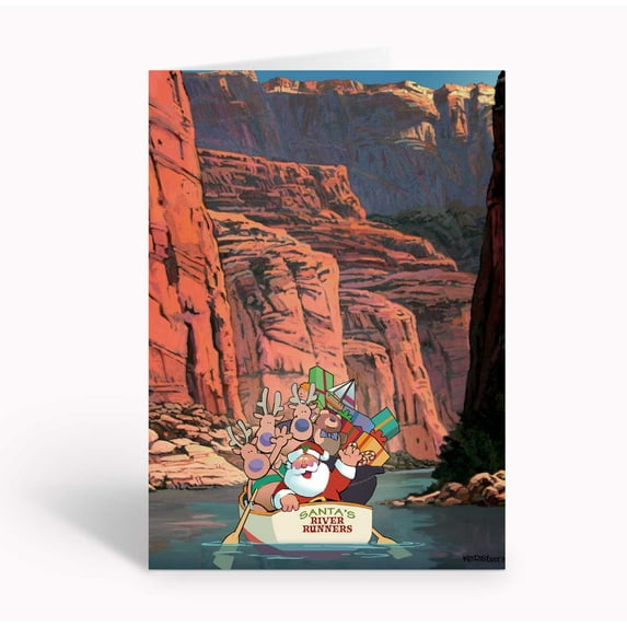 Canyon Rafting - 18 Christmas Cards & Envelopes - 40078