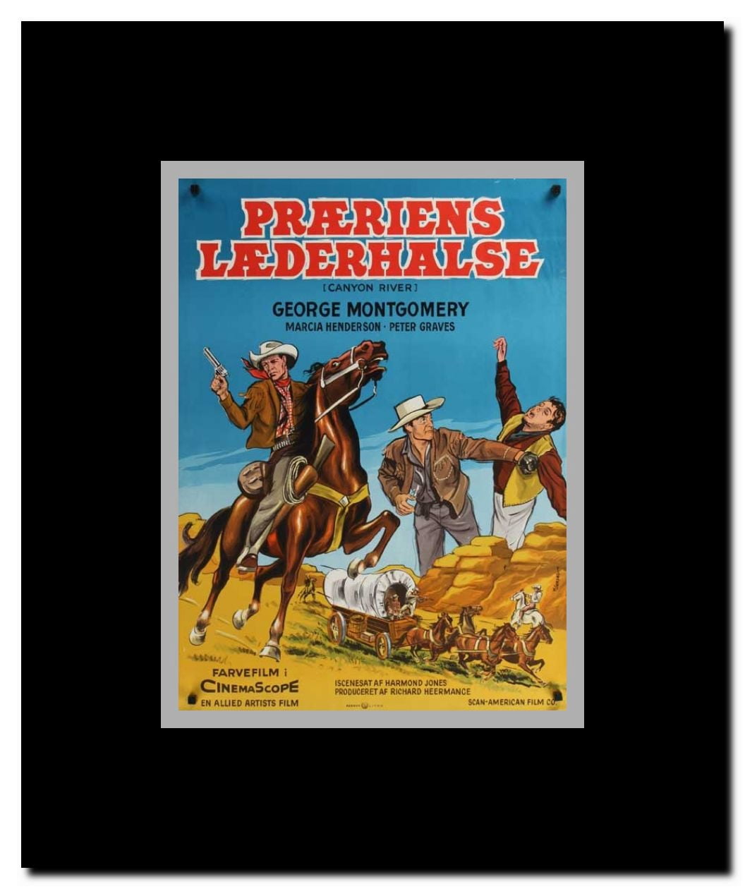 Canyon River Framed Movie Poster