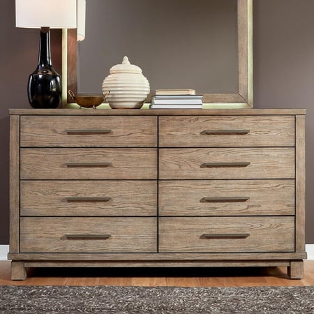 Canyon Road 8 Drawer Dresser- Burnished Beige
