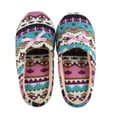 thumbnail image 1 of Canyon Sky Women's Aztec Pattern Soft & Comfy Slippers, Large (8-9), 1 of 8