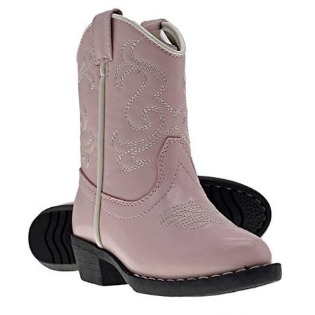 Canyon Trails Lil Cowboy Pointed Toe Classic Western Boots (Toddler/Little Kid)