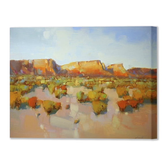 Canyon View, Fine Art Giclee Print on Gallery Wrap Canvas