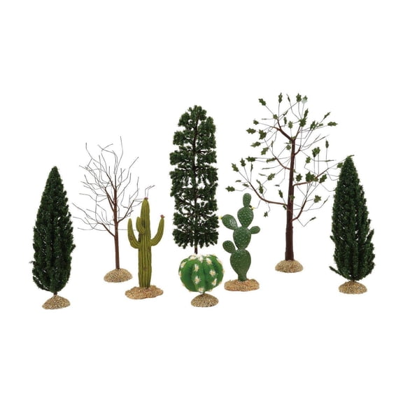 Department 56 Christmas Village Canyon View Landscape Set, Multicolor, 11in H