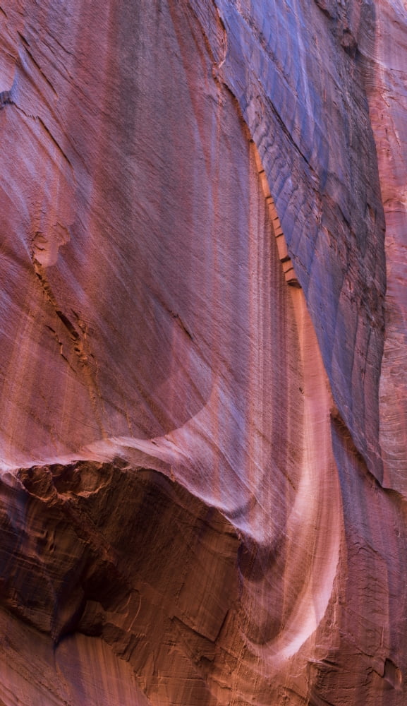 Canyon wall design Long Canyon Grand Staircase-Escalante National Monument Utah USA Canvas Art - Panoramic Images (40 x 24)