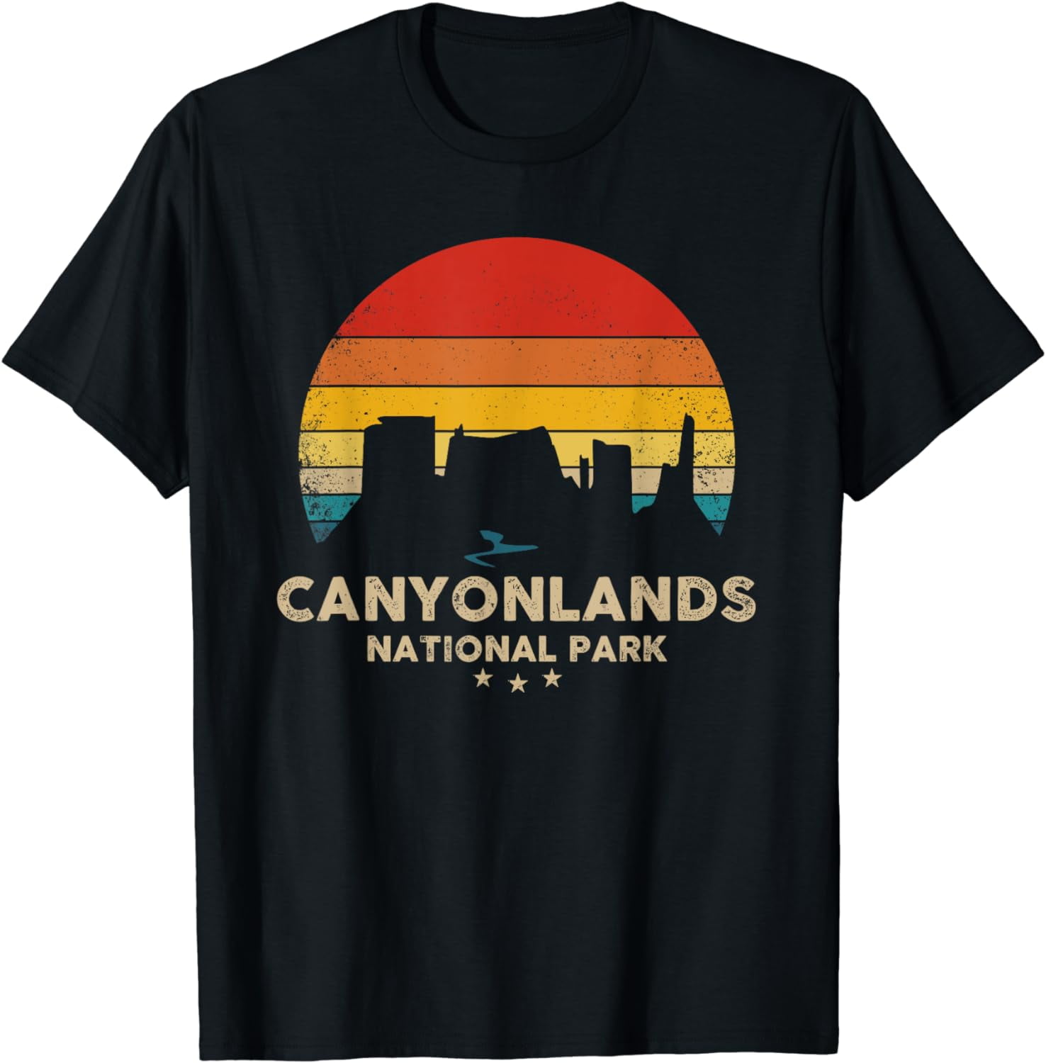 Retro Vintage Canyonlands National Park Tee Shirt Retro Vintage Canyonlands National Park Tee Shirt