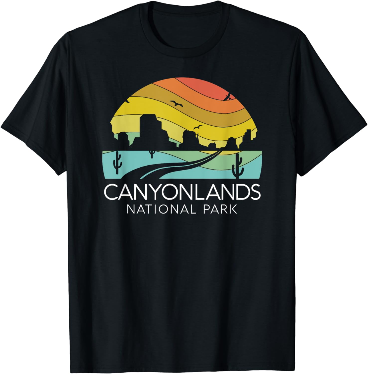 Canyonlands National Park Utah Zion Bryce Canyon Arches USA T-Shirt ...