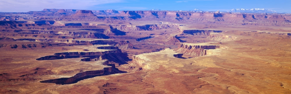 Canyonlands National Park near Moab Utah Canvas Art - Panoramic Images (27 x 9)