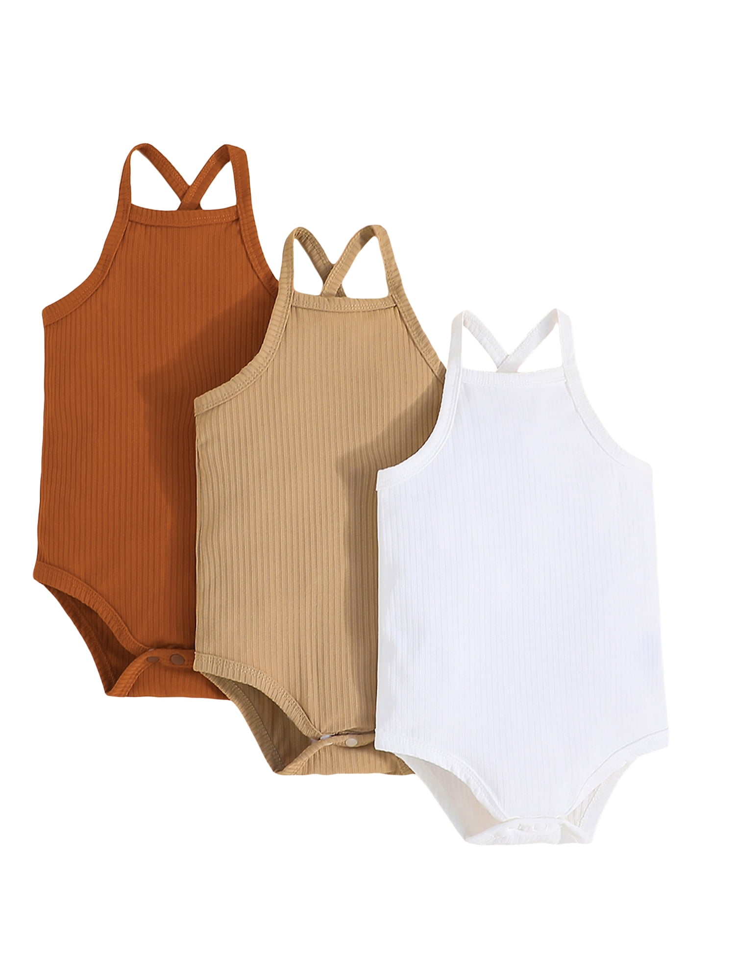 Child Cross Back Cami Bodysuit main image 1