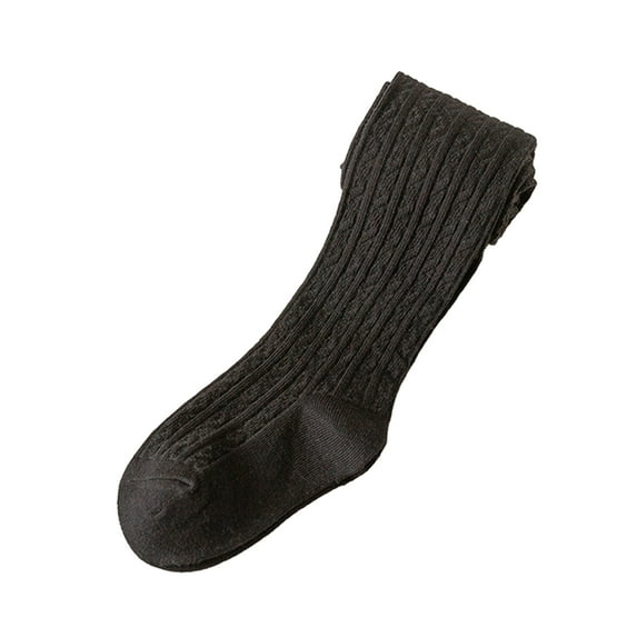 Caoirhny Kids Girls Pantyhose, Elastic Waist Solid Color Lolita Stockings Slim Fit Socks Tights