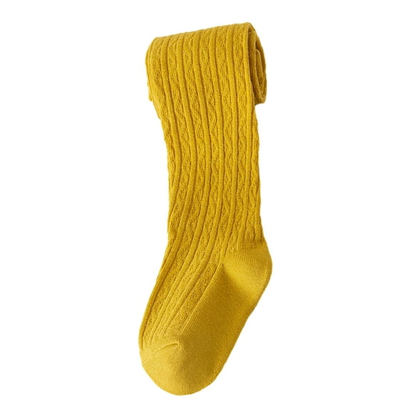 Caoirhny Kids Girls Pantyhose, Elastic Waist Solid Color Lolita Stockings Slim Fit Socks Tights