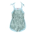 thumbnail image 1 of Caoirhny Toddler Baby Girls Summer Romper, Sleeveless Spaghetti Strap Cartoon Print Strap Bodysuit Jumpsuit 6M-3T, 1 of 8