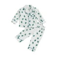 Caoirhny Toddler Boy Girl 2Piece Pajamas Set Chrysanthemum Pattern