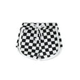 thumbnail image 1 of Caoirhny Toddler’s Summer Casual Shorts Fashion Checkerboard Print Tie-up Elastic Waist Short Pants, 1 of 8