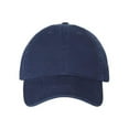 thumbnail image 1 of Cap America B07195270 Relaxed Golf Dad Hat, White & Dark Grey - Adjustable Size, 1 of 5