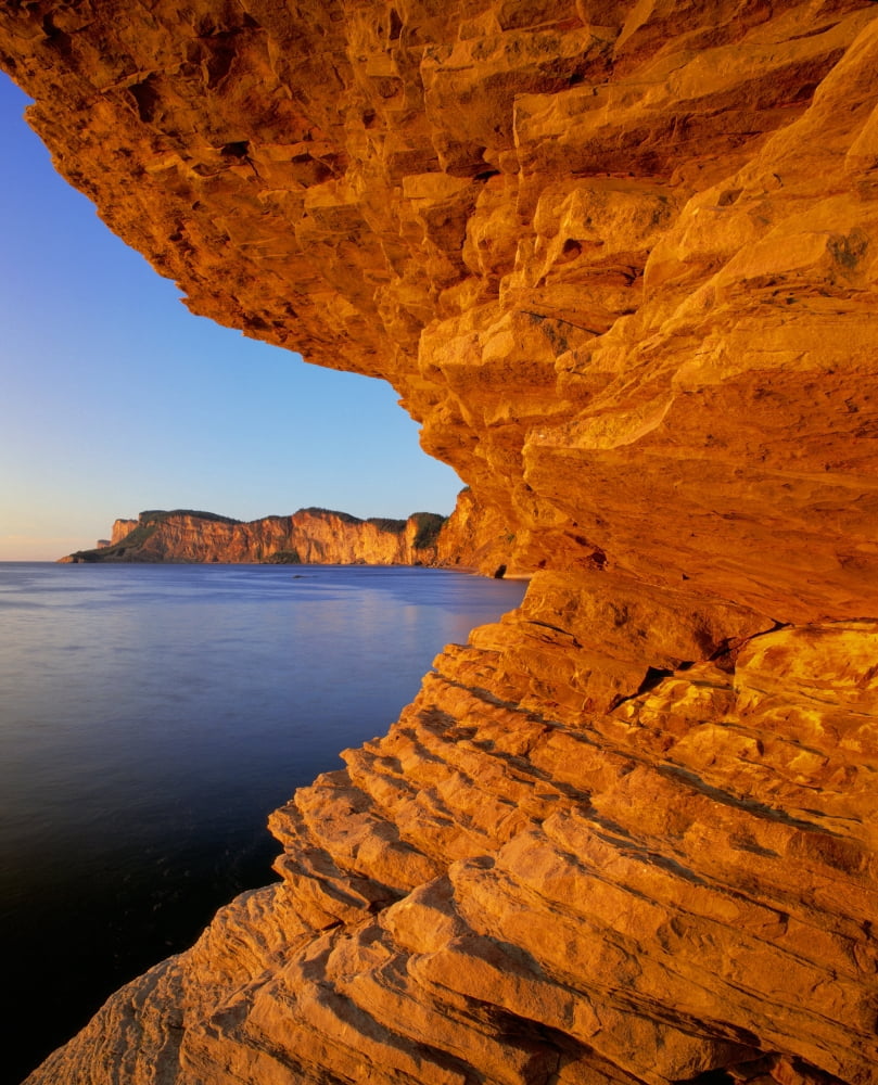 Cap Bon Ami Forillon National Park Gaspesie Quebec Canvas Art - Yves Marcoux Design Pics (14 x 18)