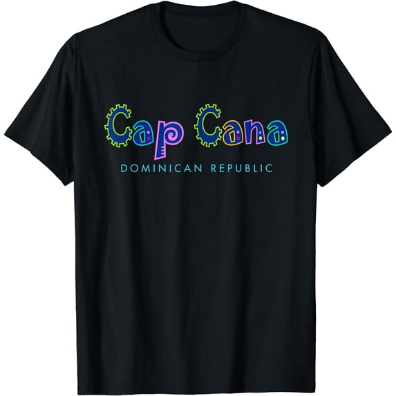 Cap Cana Dominican Republic T-Shirt Black X-Large