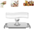 thumbnail image 1 of Cap Crack Jar Opener, Jar Opener, Capcrack Jars Openers - Can Opener for Weak Hands, 2026 New Adjustable Mutil Lid Opener with Ergonomic Grip, Get Lids off Easily (White), 1 of 8