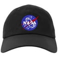 thumbnail image 1 of Cap Embroidered Lunar NASA Cap, Adjustable Baseball Hat-NASA-EM-0019-Black, 1 of 2